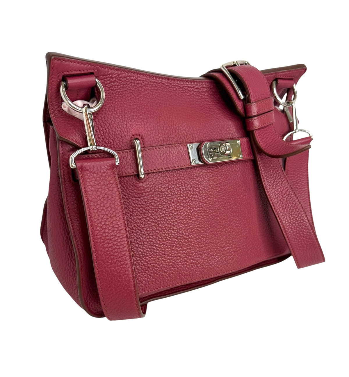 Hermes Jypsiere 31 Clemence Burgundy T9277