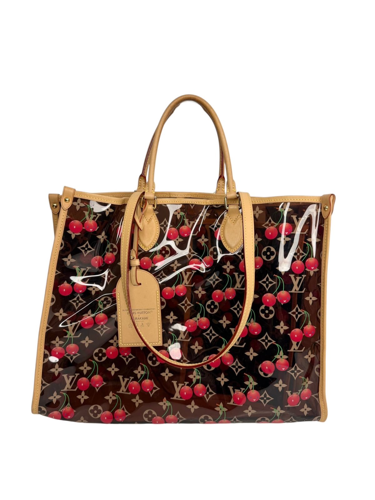 Louis Vuitton x Takashi Murakami Monogram Cherry Crystal OnTheGo GM T9038