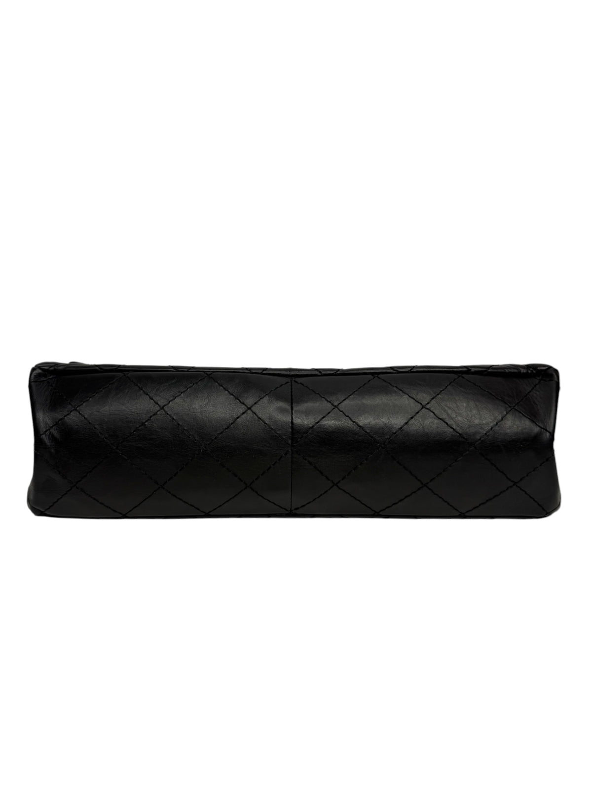 Chanel 2.55 Reissue Black Aged Calfskin Jumbo T9048