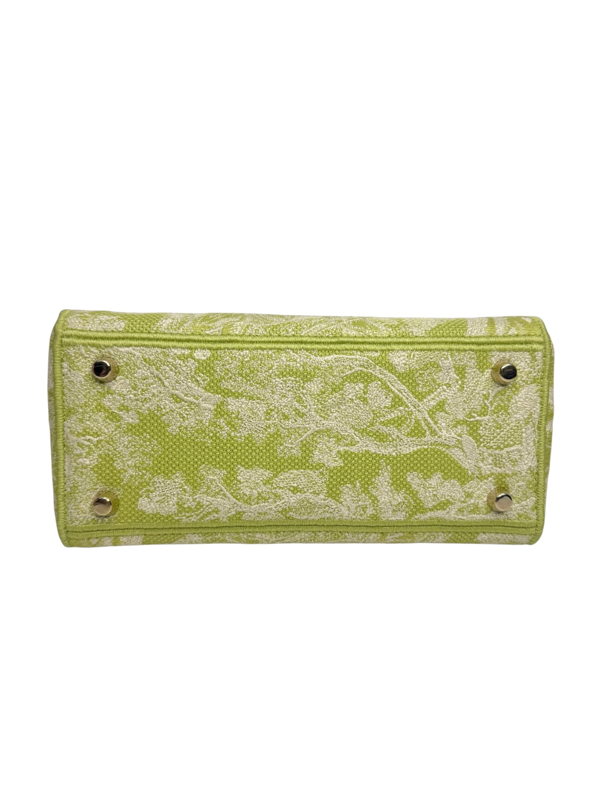 Dior Canvas Lady D-Lite Green Medium T9070