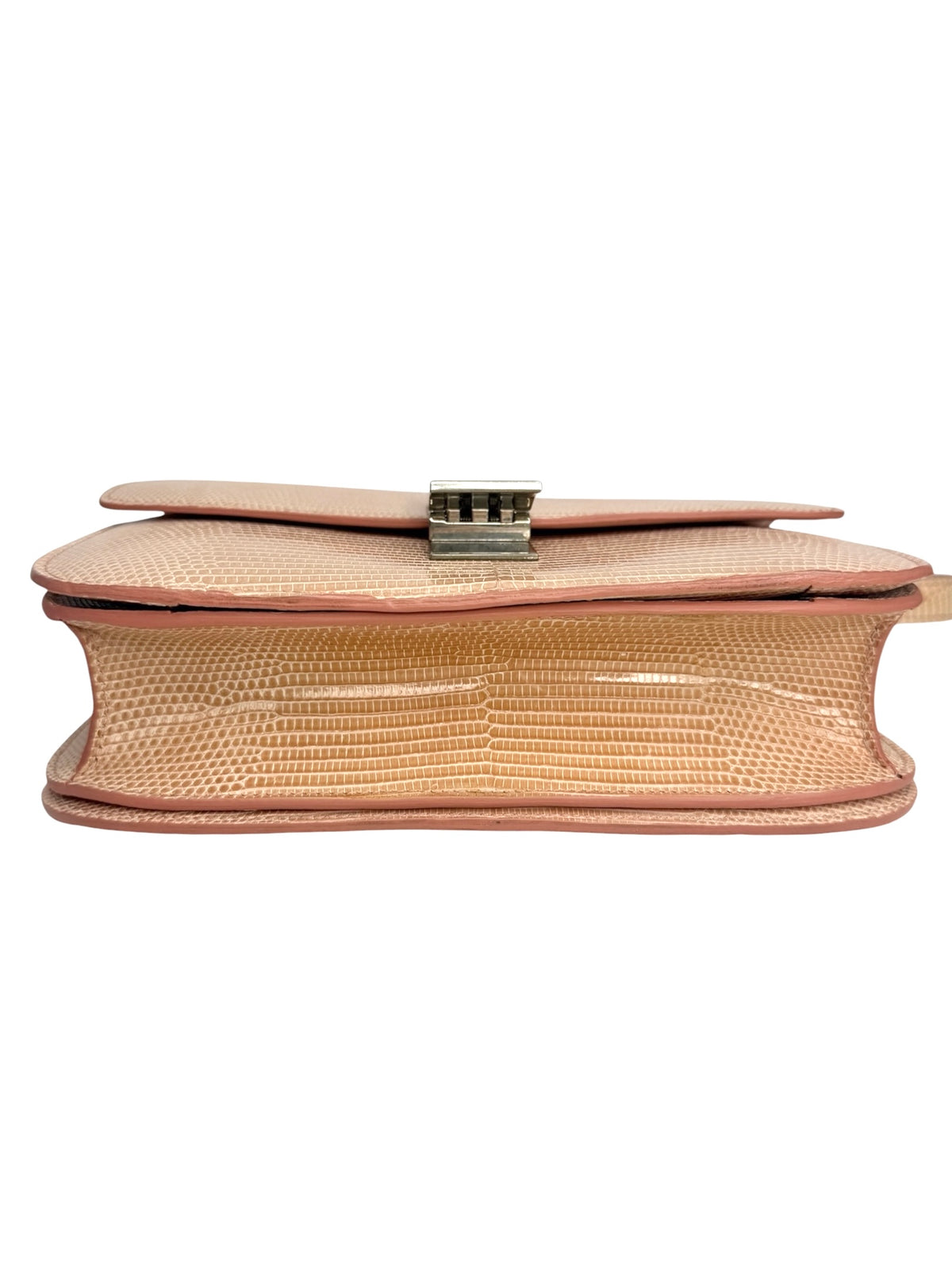 Celine Medium Pink Lizard Classic Box T9064