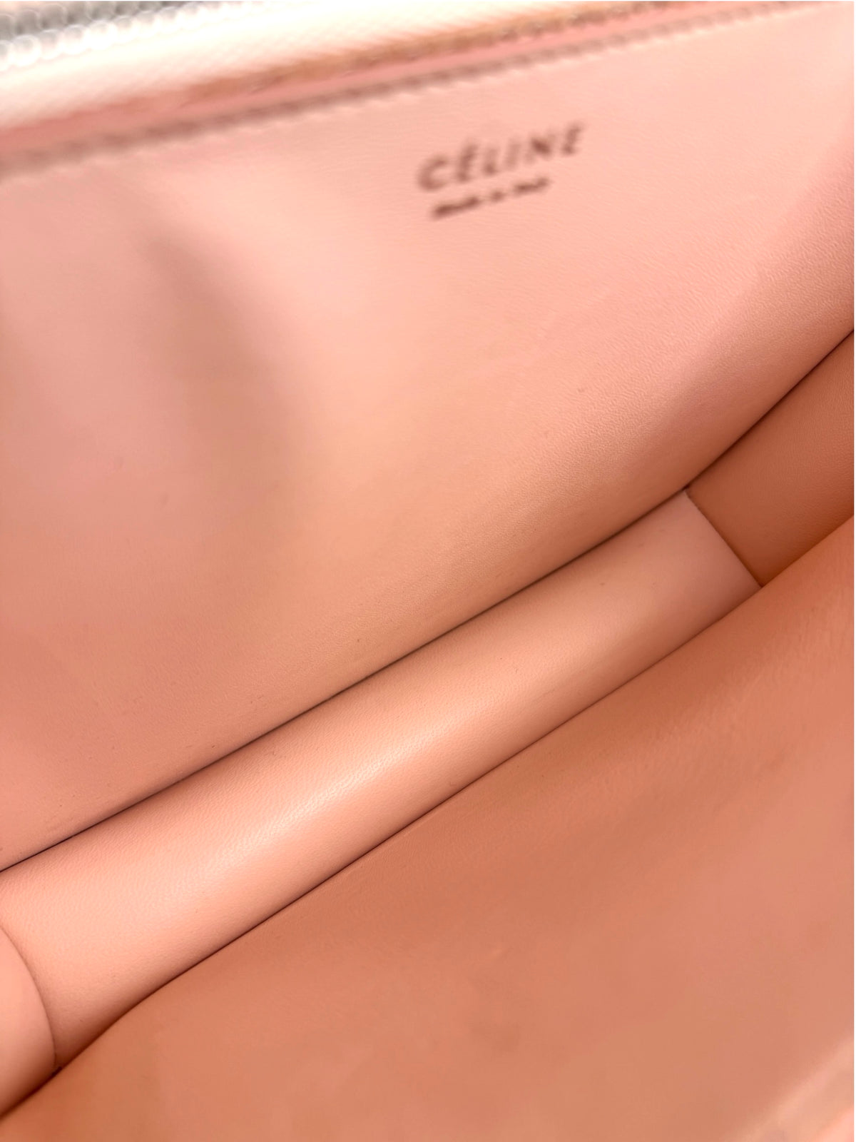 Celine Medium Pink Lizard Classic Box T9064