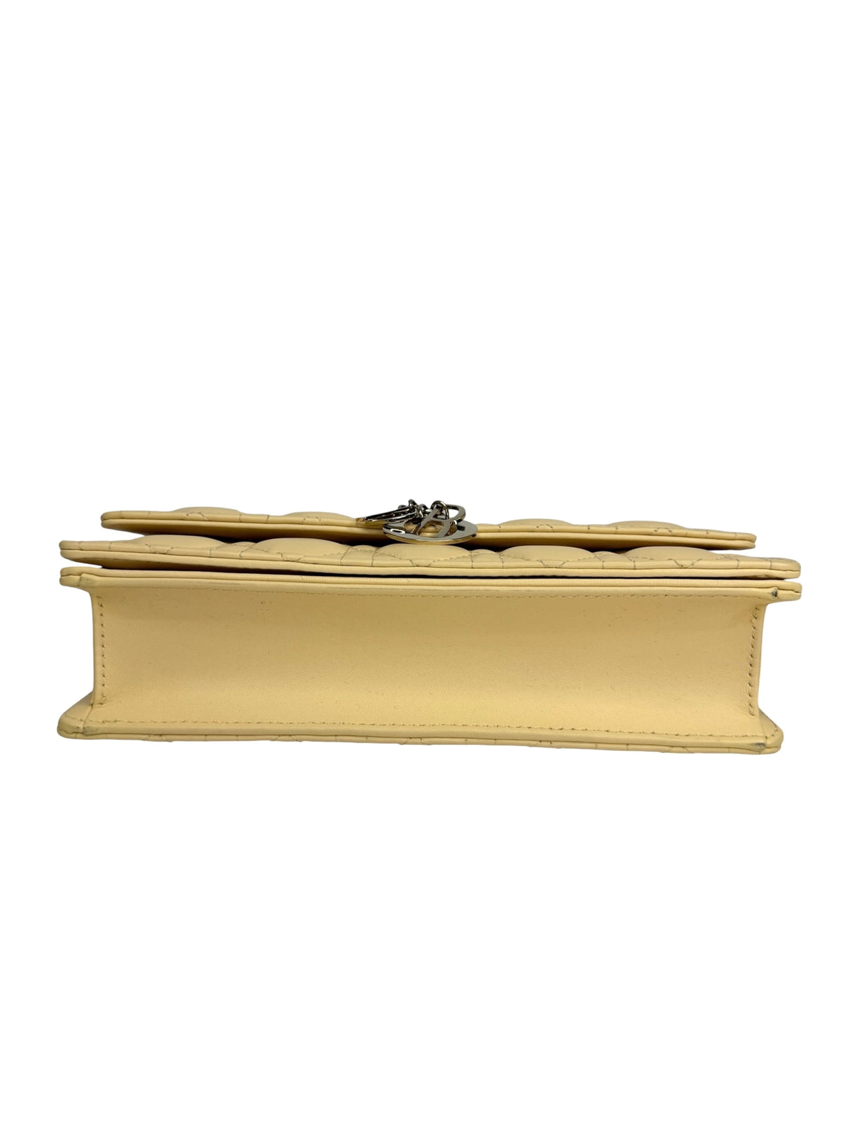 Dior Light Yellow My Dior Top Handle Flap T9073