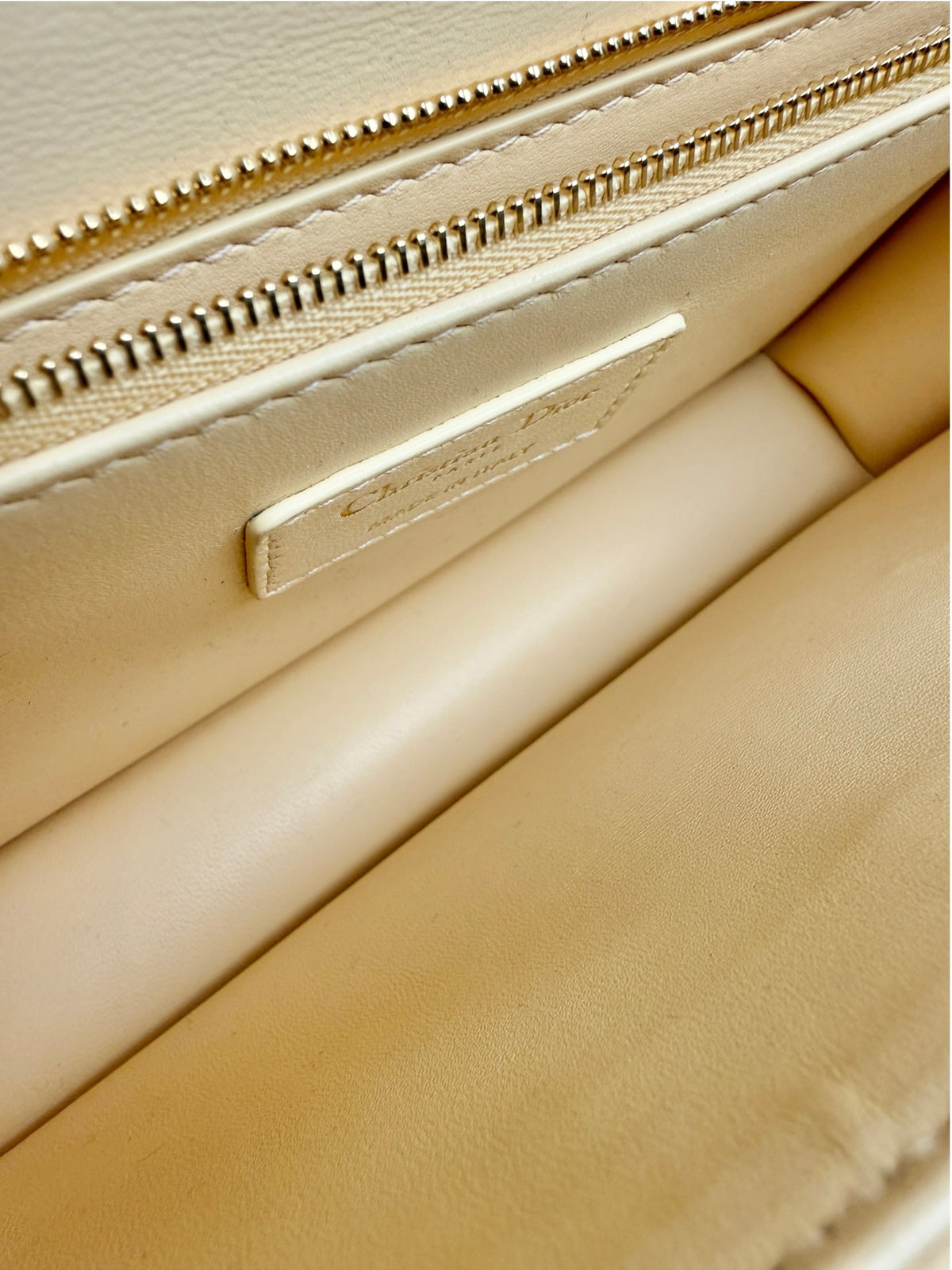 Dior Light Yellow My Dior Top Handle Flap T9073