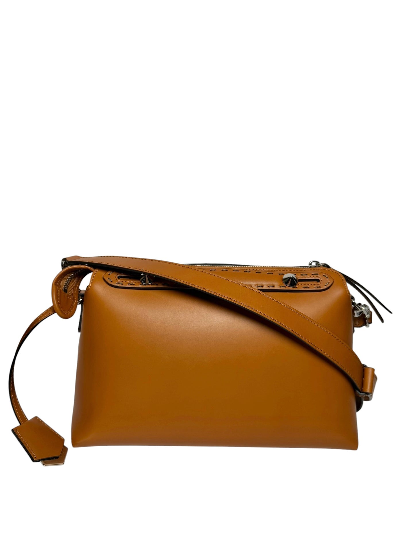 Fendi By The Way Brown Leather Medium Bag