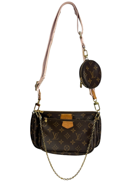 Louis Vuitton Monogram Multi Pochette Accessories Pink T9106