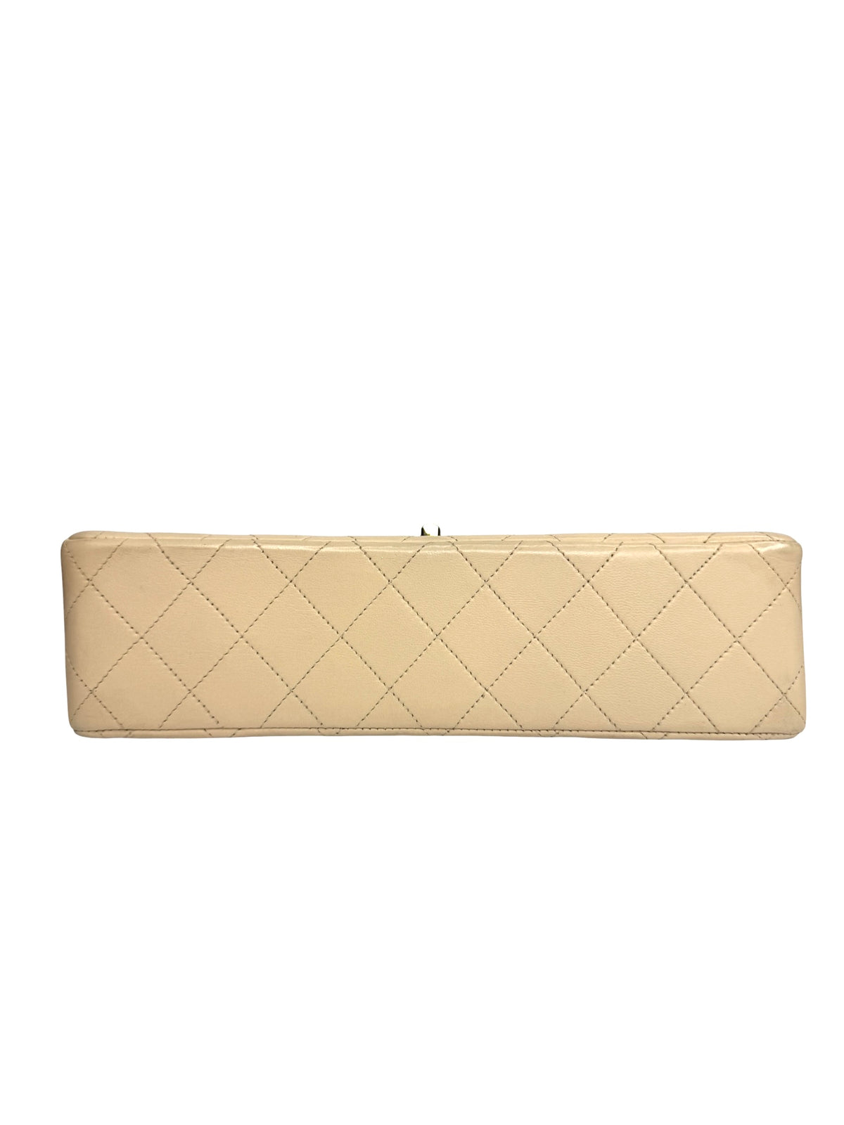 Chanel Vintage Beige Double Flap T9098