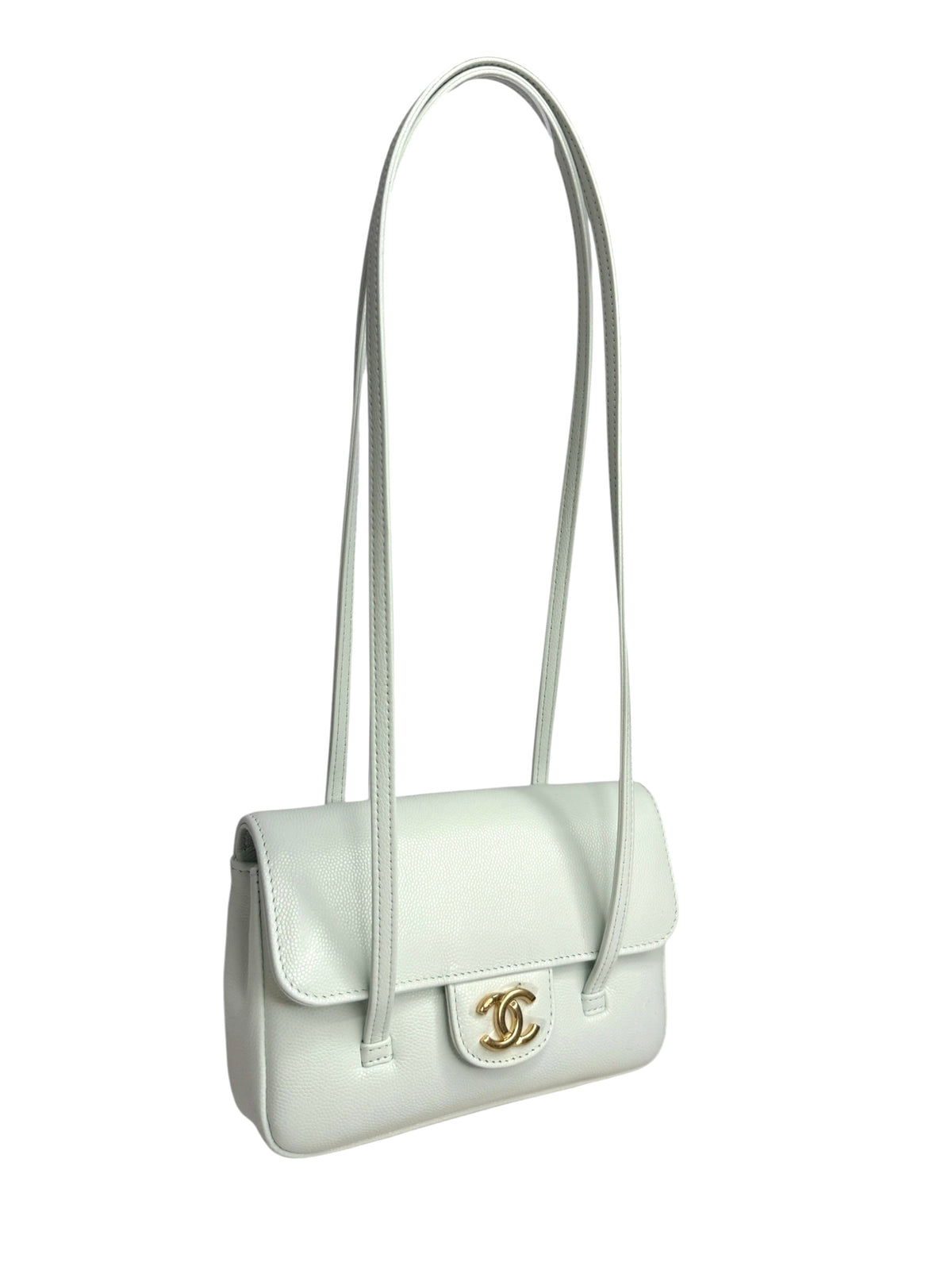 Chanel Mini Preppy Coco Ice Blue T9302